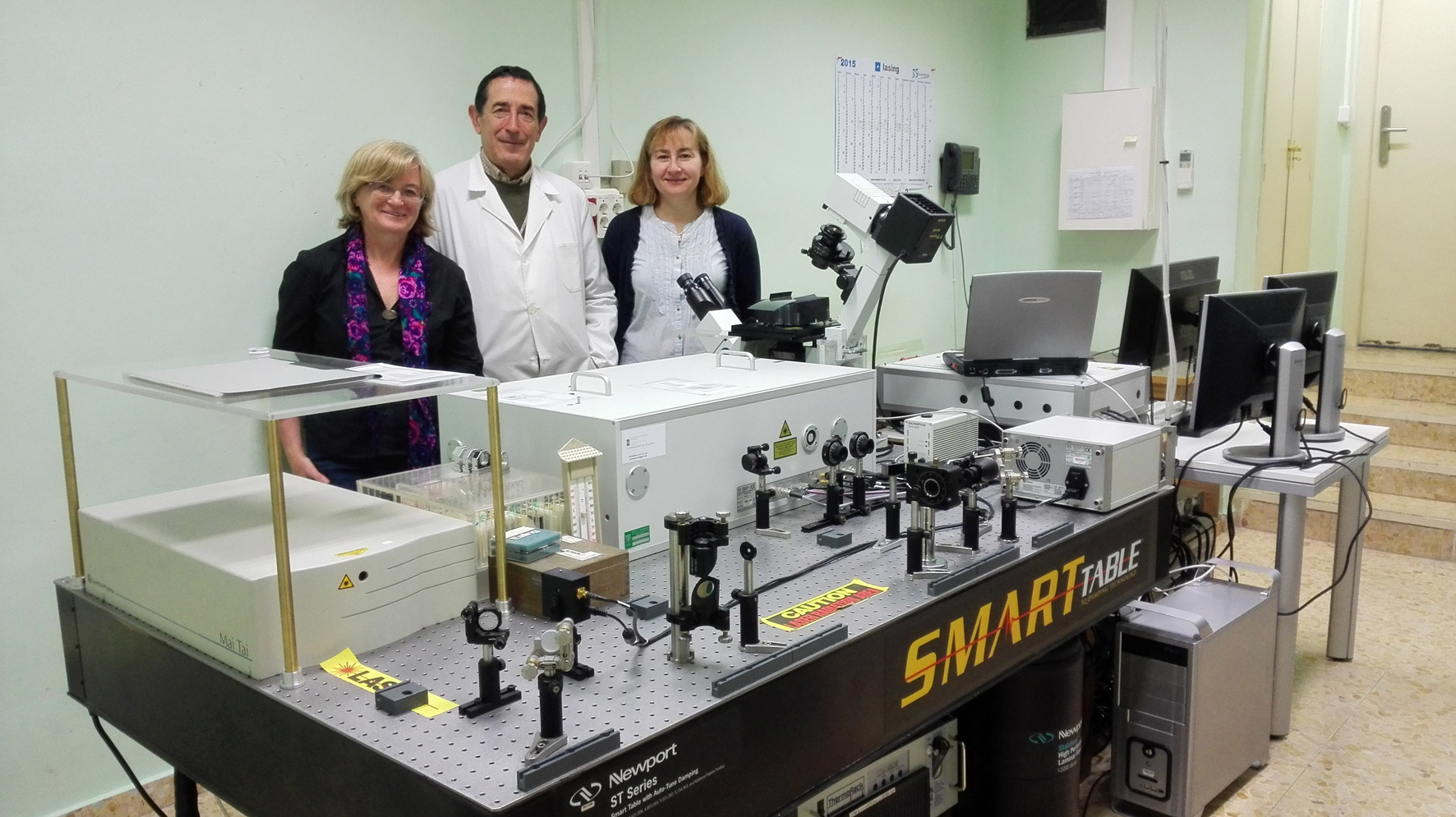 microscopio gente